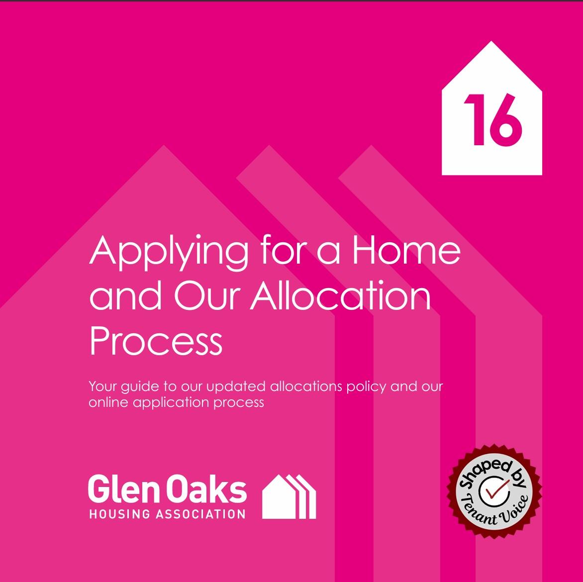 Allocations Booklet and online application thumbnail