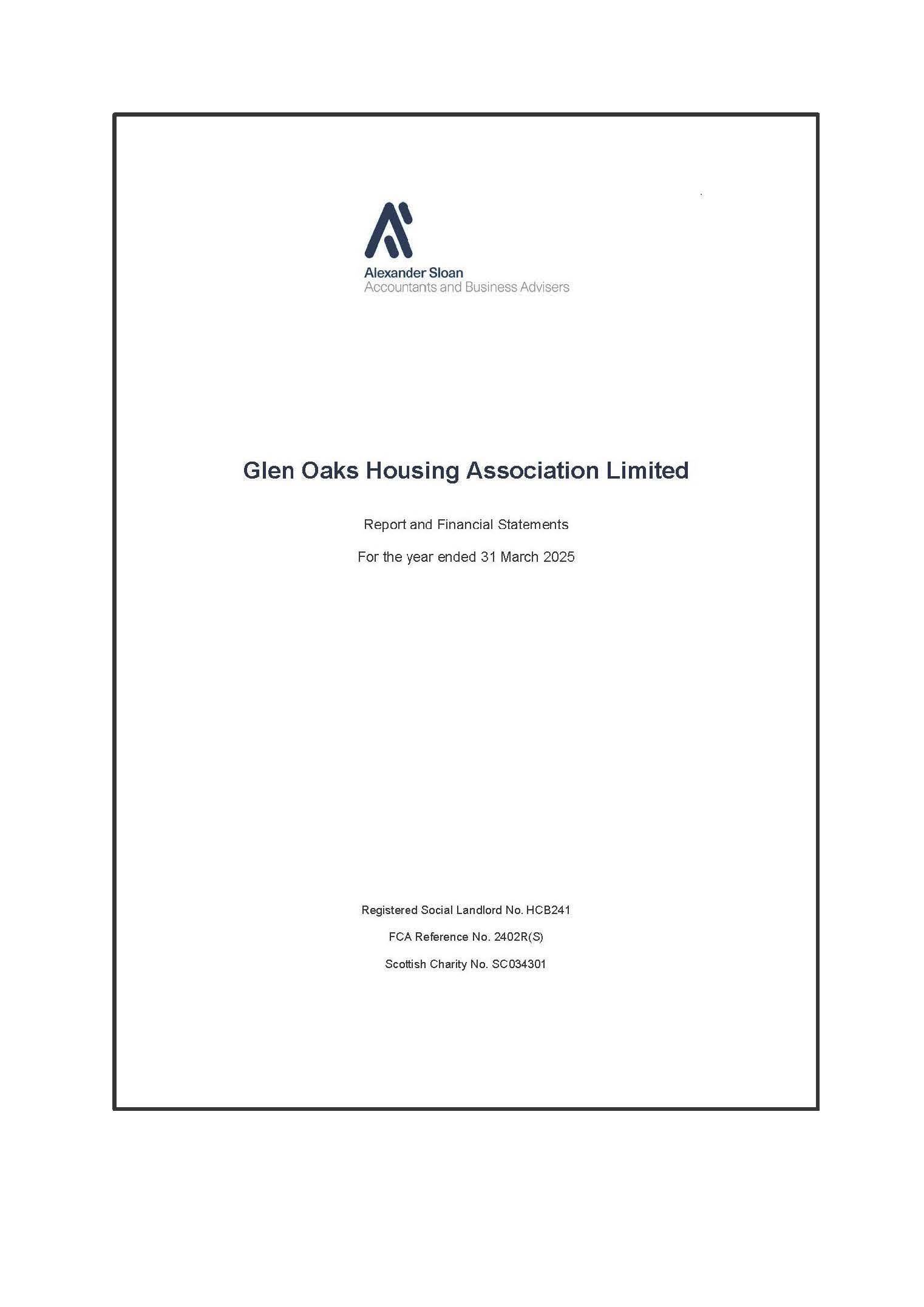 Financial Statements for the year ended 31 March 2025 - image